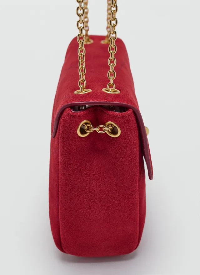 Small leather chain shoulder bag – image 3