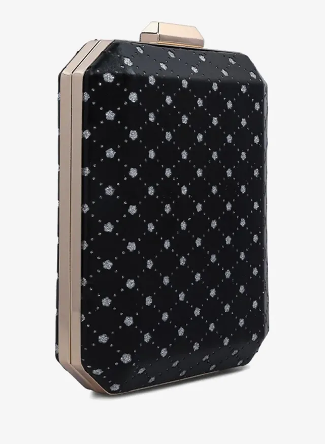 Metallic Cut Out Clutch Pink – image 2