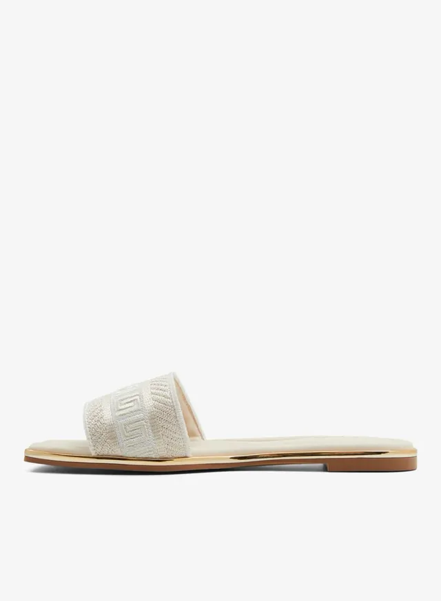 Oceania Flat Sandals Black – image 2