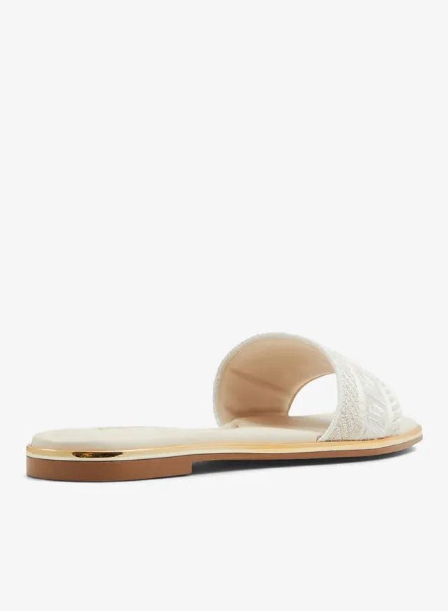 Oceania Flat Sandals Black – image 4
