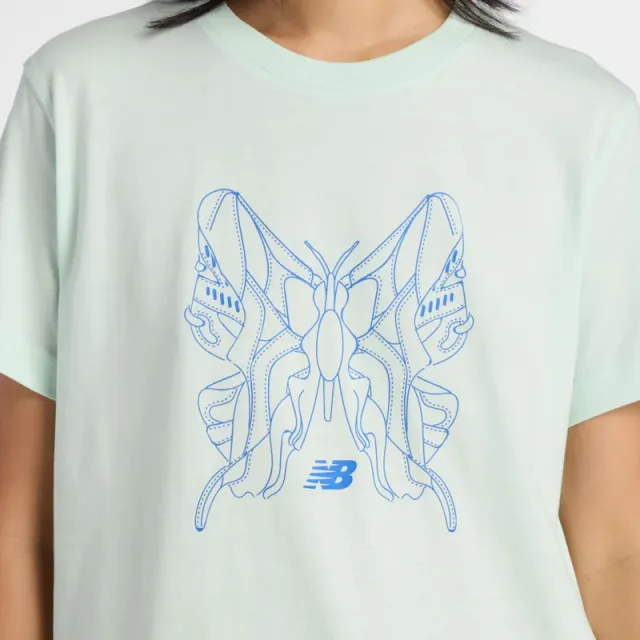Oversized Butterfly T-Shirt White – image 4