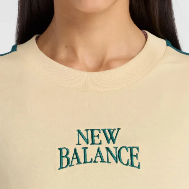 Linear Heritage Oversized T-Shirt White – image 4