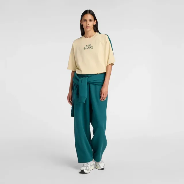 Linear Heritage Oversized T-Shirt White – image 7