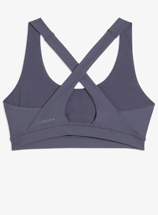 Cloudspun Mid-Support Sports Bra Deep Coffee – image 2