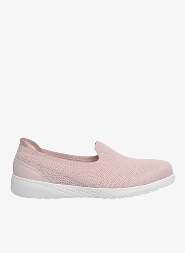 Skechers Flex Adapt Women's Black Round-Toe Slip-On Sneakers