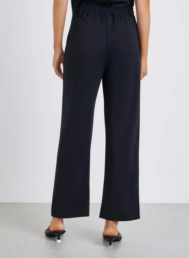 Styli Women's Black High-Rise Straight Leg Trousers – image 4