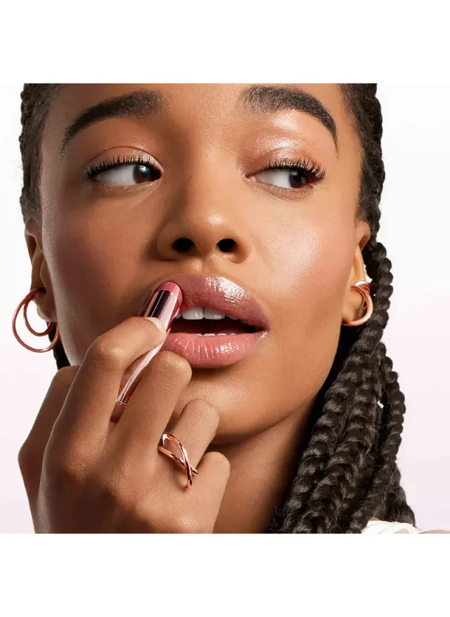 Shine-Effect Lip Balm with Squalane and Ceramides - Dusty Rose Shade – image 6