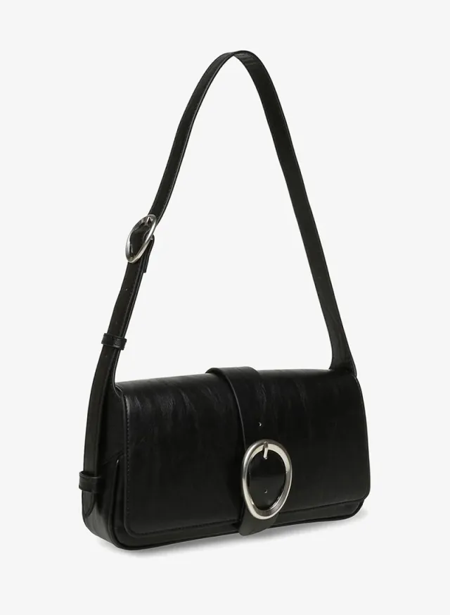 Steve Madden Peachie حقيبة ساتشيل سوداء – صورة 3