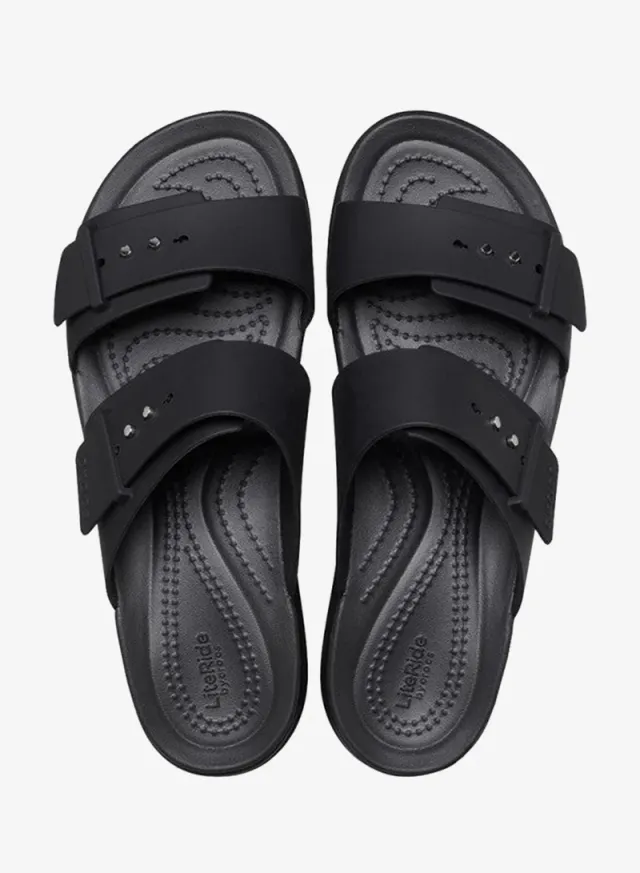 Crocs Women's Black Brooklyn Buckle Platform Sandals – image 4