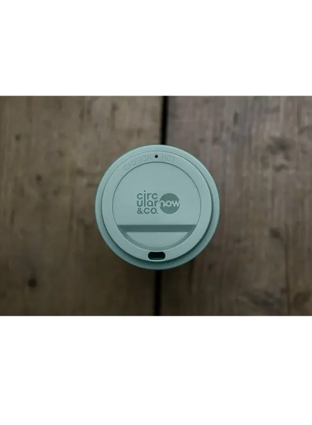 Reusable Insulated Coffee Cup 12oz Made from Recycled Paper – image 2