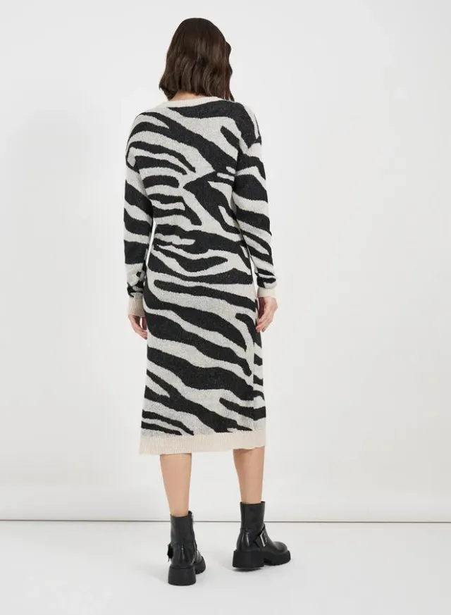 Women's Short Sleeve Knit Midi Dress – image 6