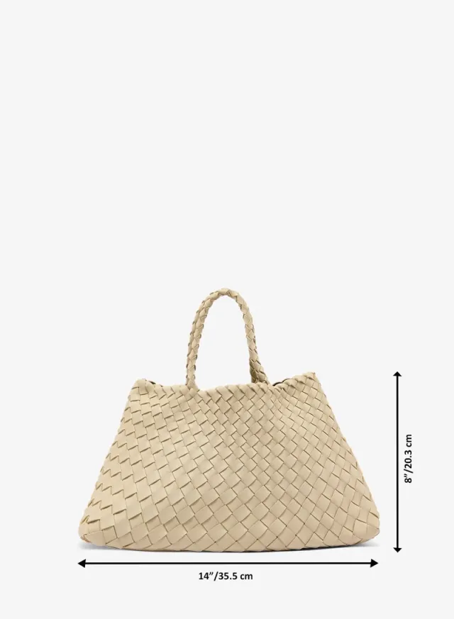 Woven Textured Detail Tote Bag – image 6