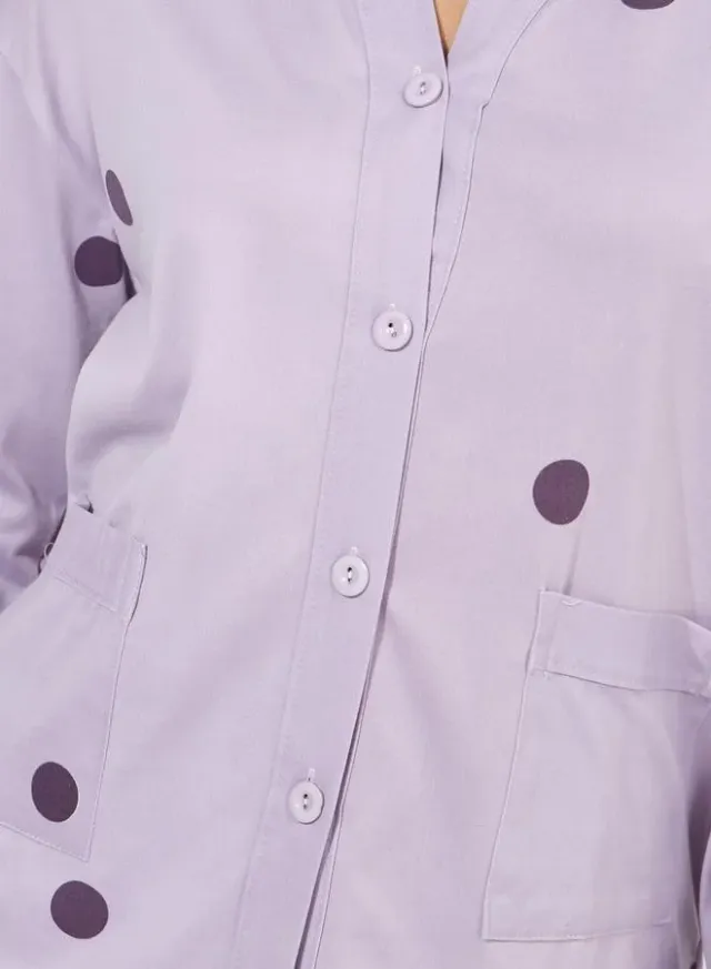 Bear Print Pajama Set – image 3