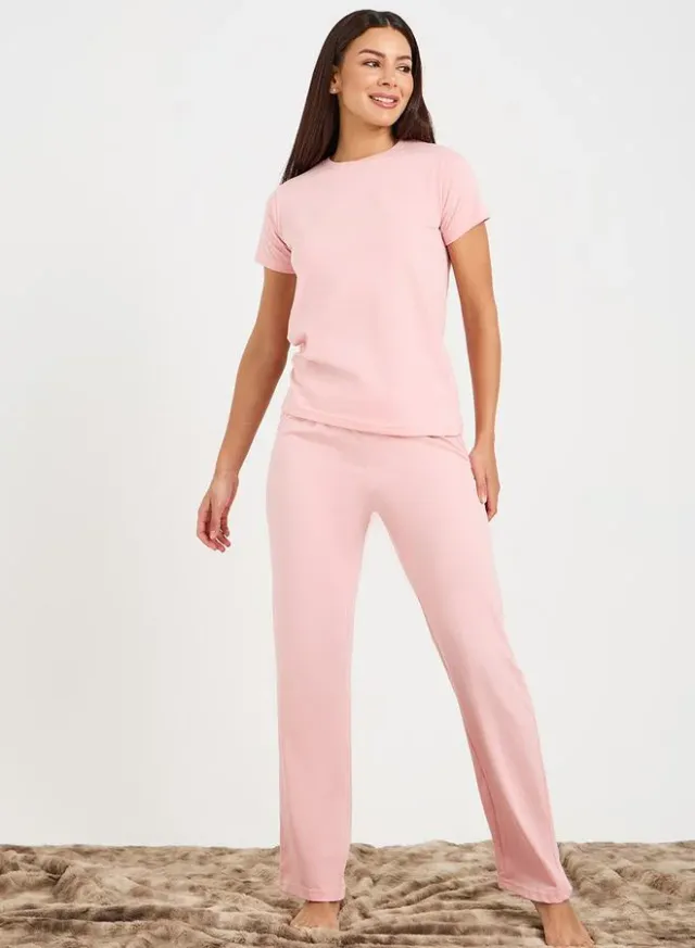 Cotton T-Shirt & Pyjama Set – image 2