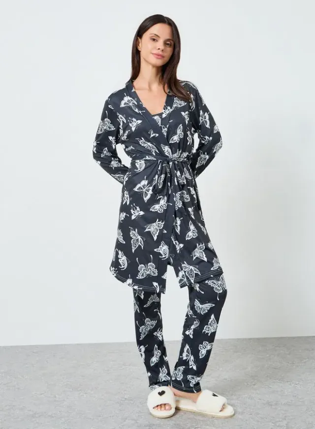 Tropical Print Cami Pyjama Set – image 3
