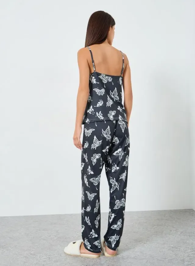 Tropical Print Cami Pyjama Set – image 7