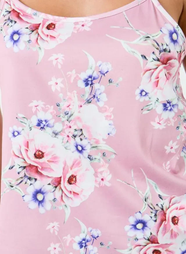 Tropical Print Cami Pyjama Set – image 5