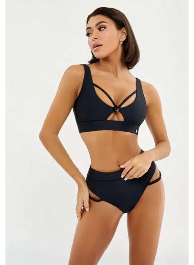 Bona Fide Women's Two-Piece Triangle Halter Bikini – image 4