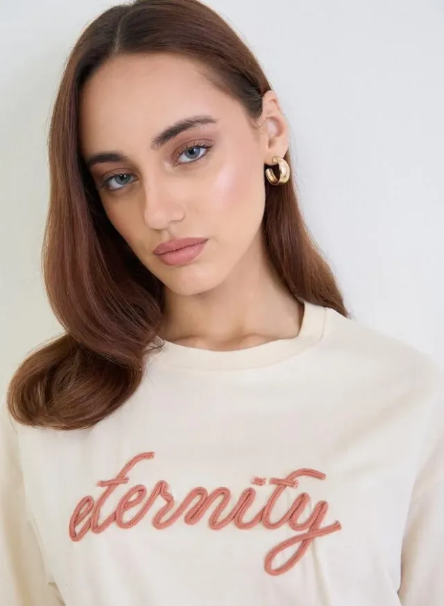 Boxy Embroidered T-Shirt – image 4