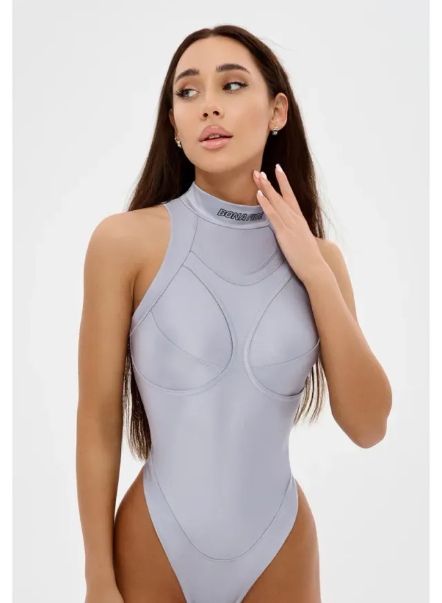 Deep V-Neck Halter Monokini with Adjustable Side Ties for Women – image 5