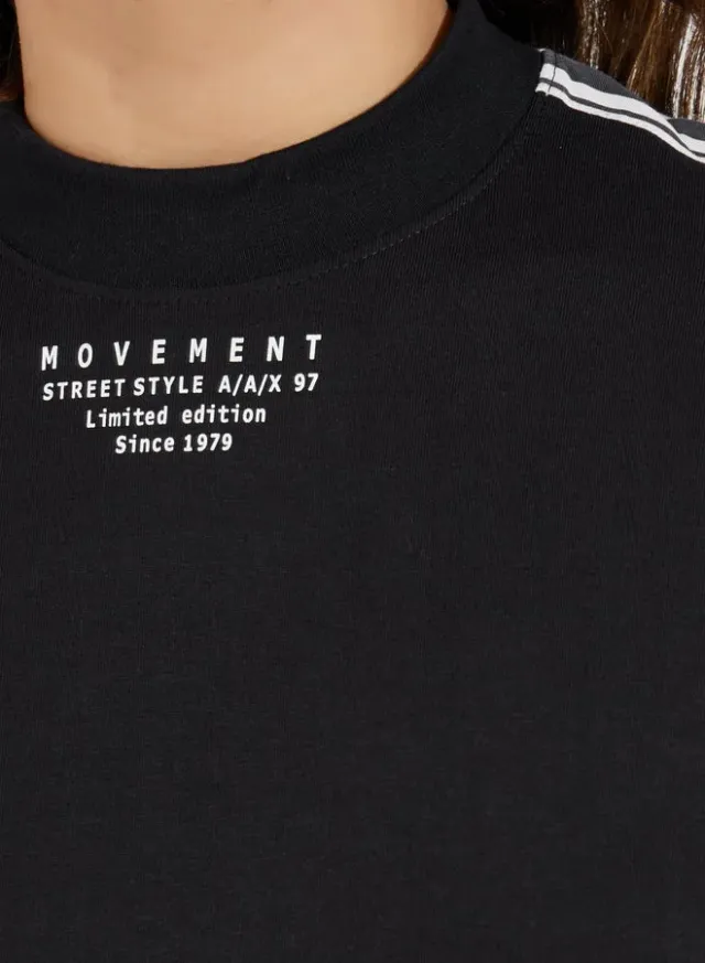 Women's Slogan Print T-Shirt Grey – image 4