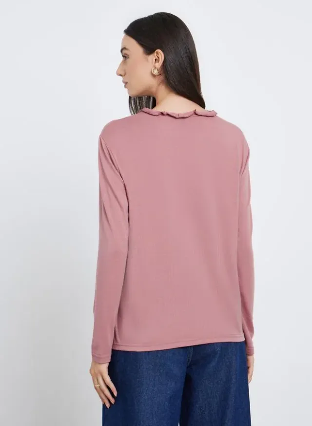 Knot Twist T-Shirt Beige – image 4