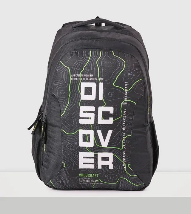 Wildcraft Atlas 45 LP Backpack Black