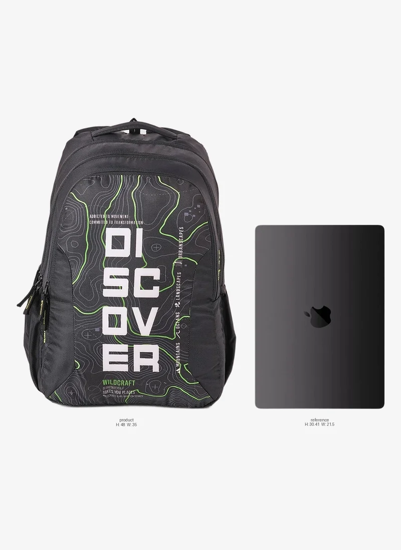 Wildcraft Atlas 45 LP Backpack Black