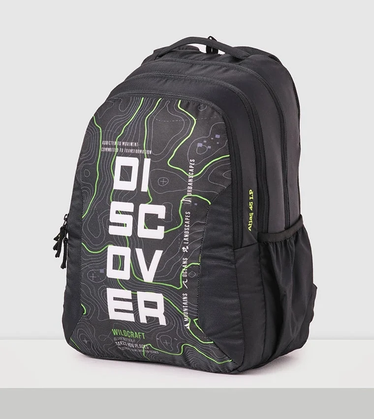 Wildcraft Atlas 45 LP Backpack Black