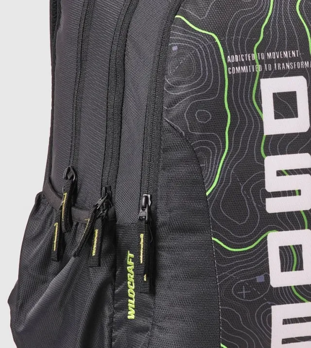 Wildcraft Atlas 45 LP Backpack Black – image 7