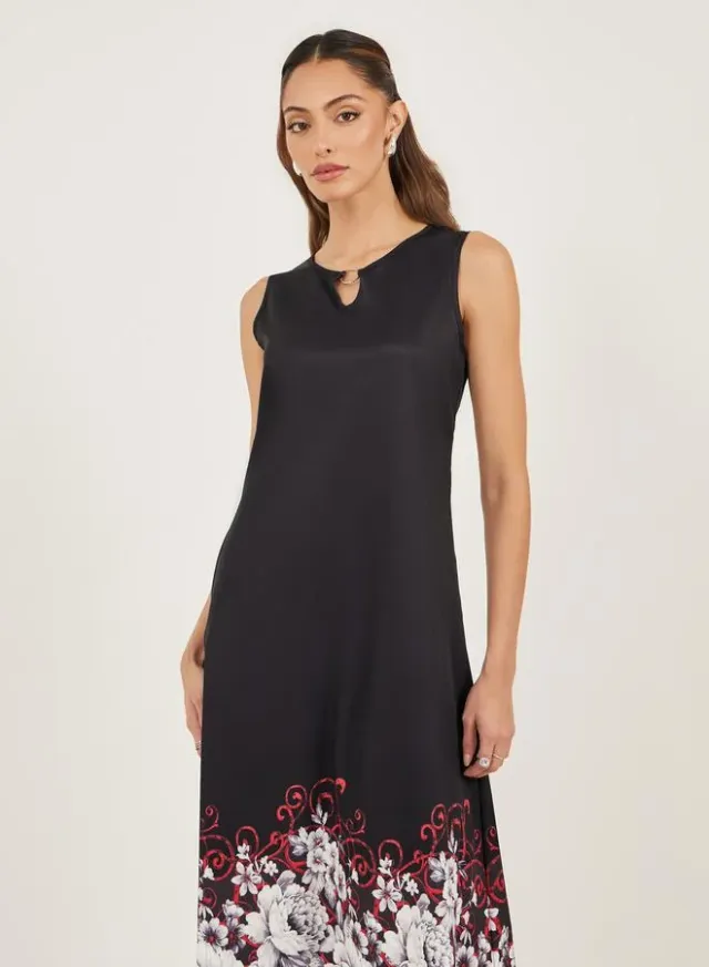 Halter Neck Sheath Maxi Dress – image 3