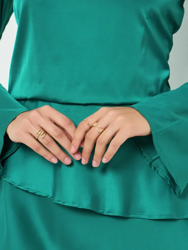 Chain Detail A-Line Maxi Dress – image 4