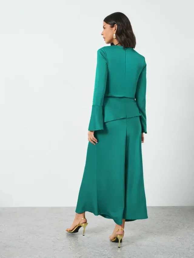 Chain Detail A-Line Maxi Dress – image 5