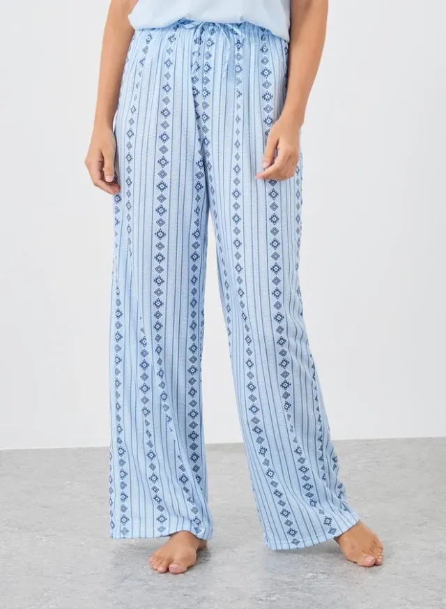Slogan Print T-Shirt & Pajama Set – image 5