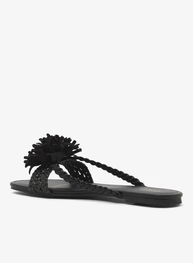 Floral Flat Sandals – image 2