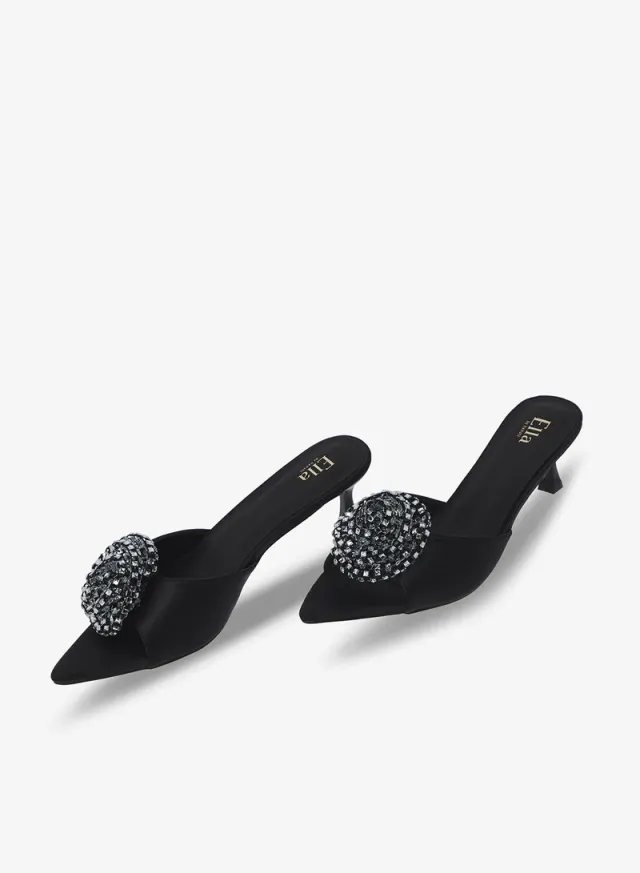 Diamante Heeled Sandals – image 4