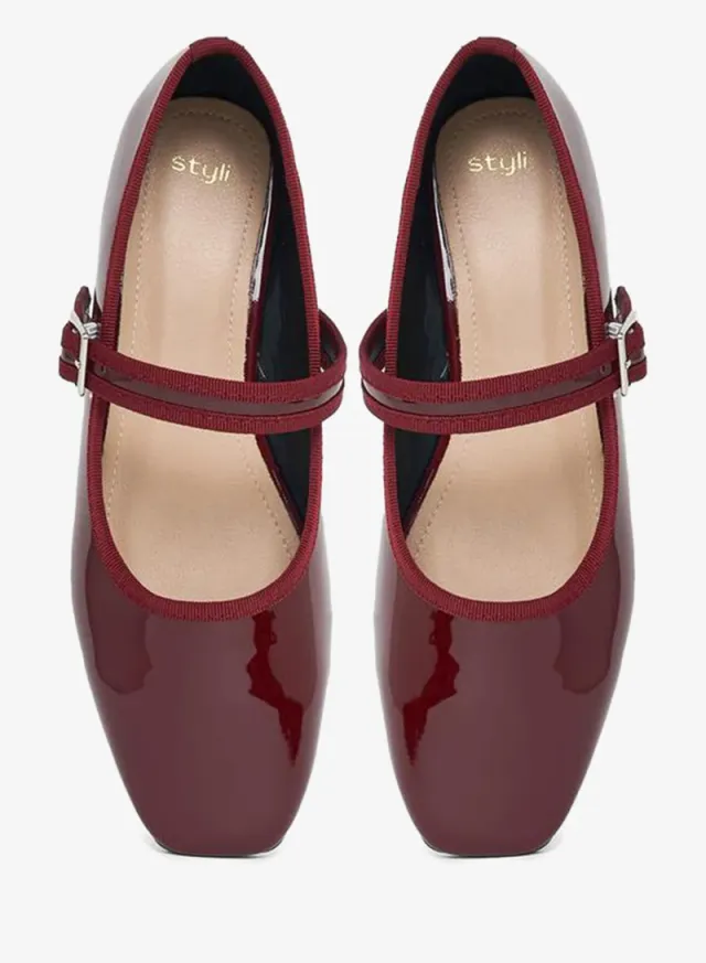 Double Strap Ballerina Shoes – image 5