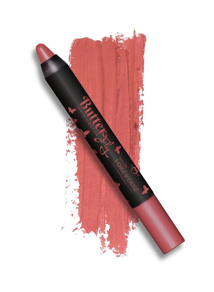 قلم شفاه شبه مطفأ Daily Life Forever52 - أحمر فلفلي (Butterfly Matte Crayon 013)