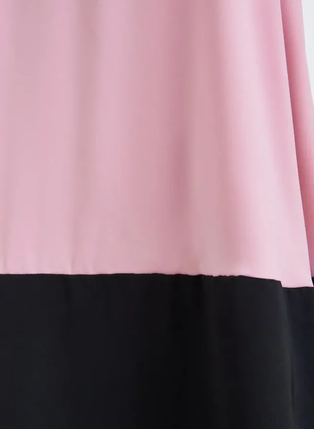 Pleated Maxi Skirt Brown – image 3
