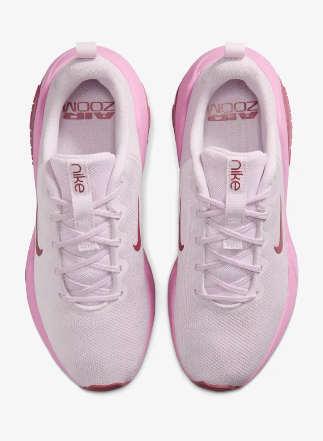 Nike Air Zoom Bella 7 Training Shoe - College Grey/Peoony Chalk – image 5