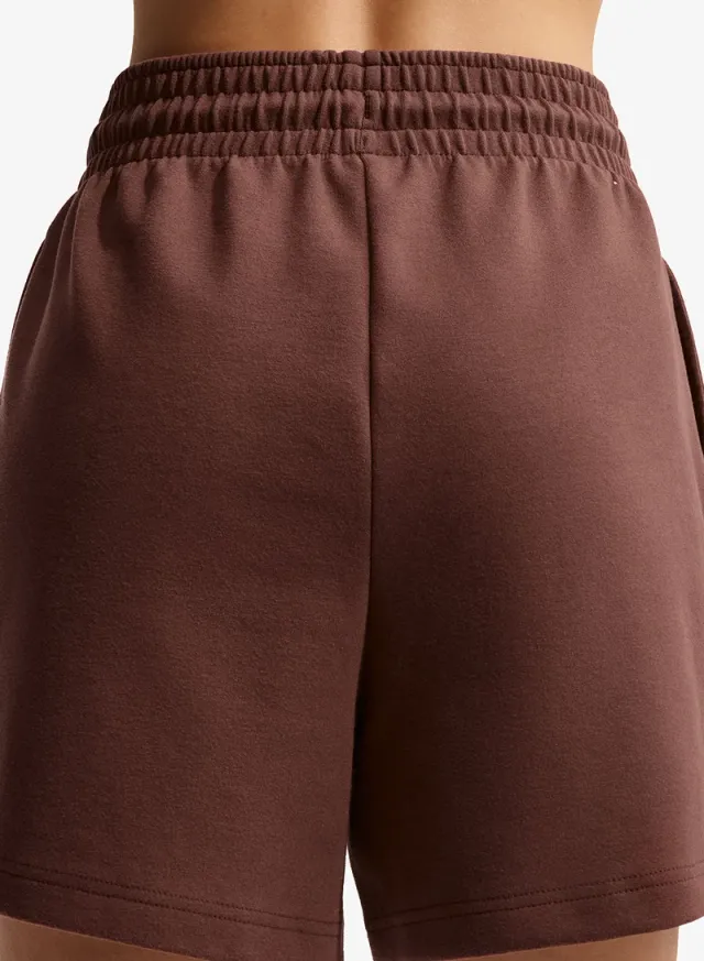 Nike Fleece Boyfriend Shorts - Hydrogen Blue – image 4