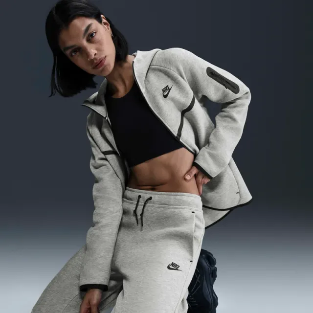 Women's Slim Fit Solid Tech Fleece Joggers with Elastic Waist and Cuffs – image 5