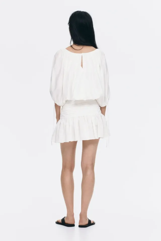 Ruched Mini Skirt – image 4