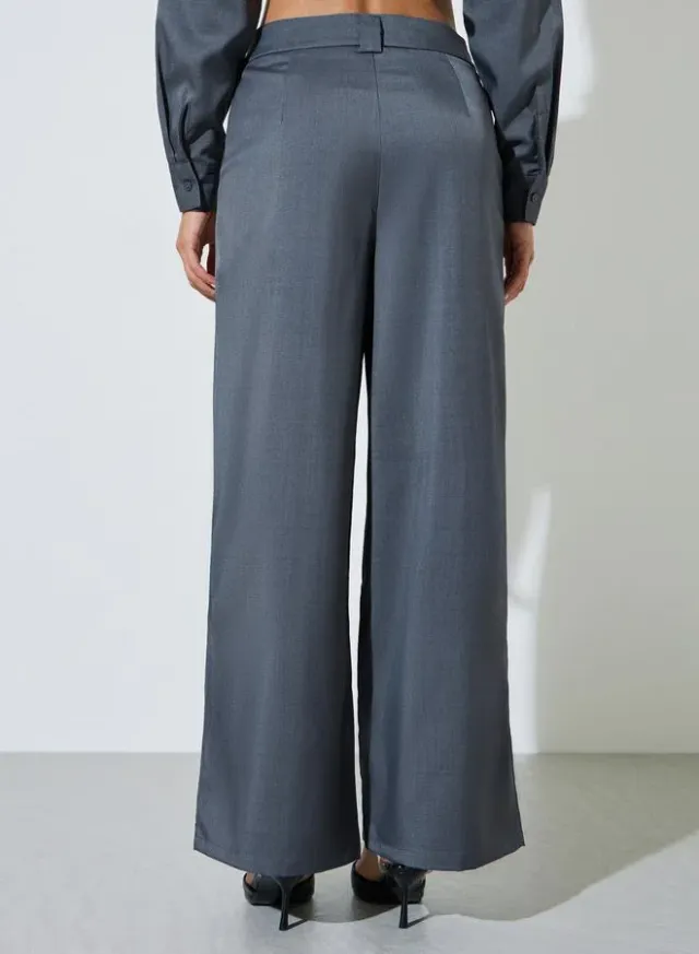 Wide Leg Trousers Black – image 4