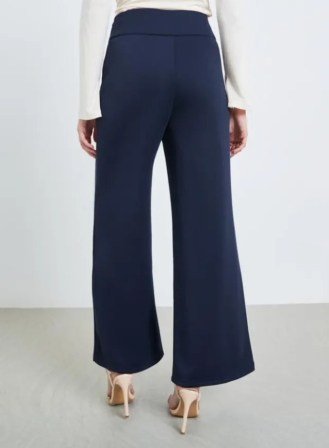 Wide Leg Trousers Black – image 3