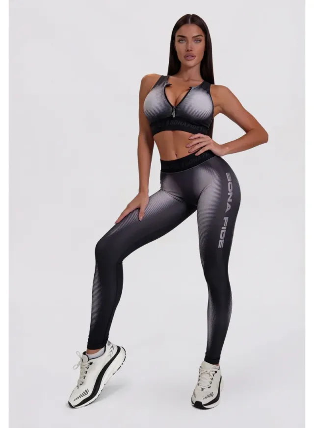 Women's High Waisted Tummy Control Push Up Leggings – image 10