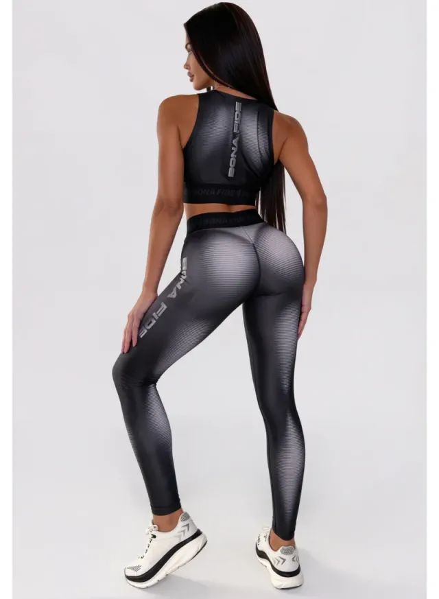 Women's High Waisted Tummy Control Push Up Leggings – image 11