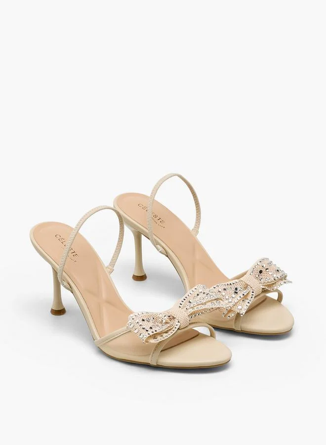Women's Embellished Stiletto Sandals