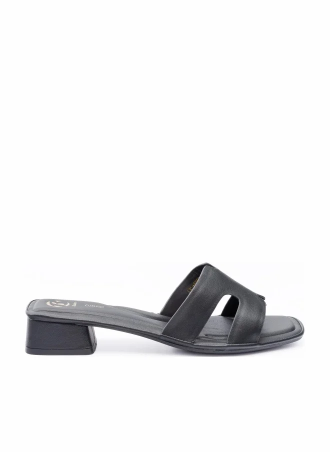 Minimal Block Heel Sandals