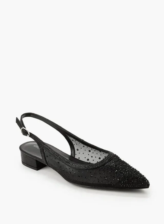 Women Embellished Buckle Pointed Toe Shoes – image 2